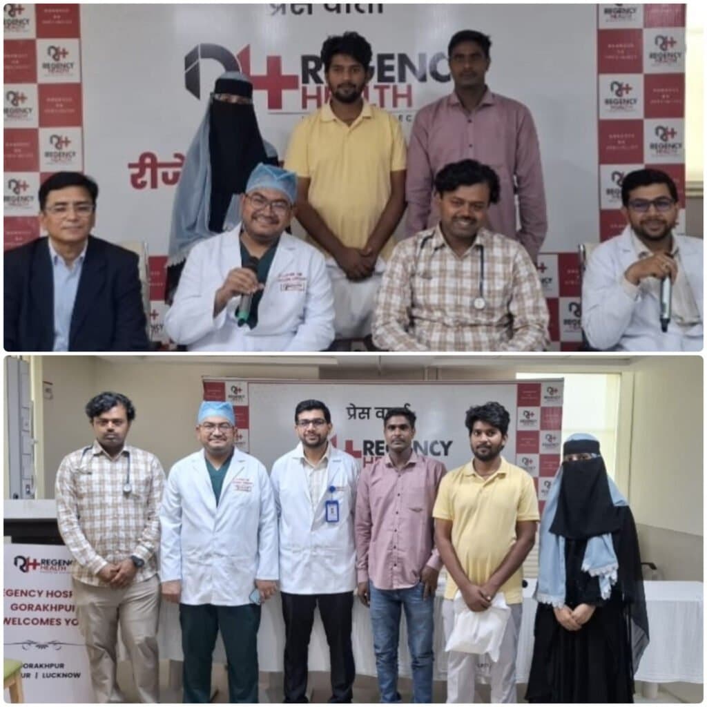 रीजेंसी हॉस्पिटल गोरखपुर में पेट एवं पाचन तंत्र से जुड़ी जटिल बीमारियों का सफल इलाज, कई मरीजों को मिली राहत